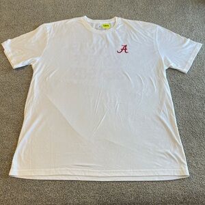 Alabama sportsman shirt mens 2x white‎ red fishing no off season great state